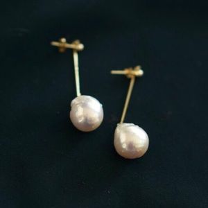 🌸Baroque Pearl Earrings 100% Freshwater Pearls